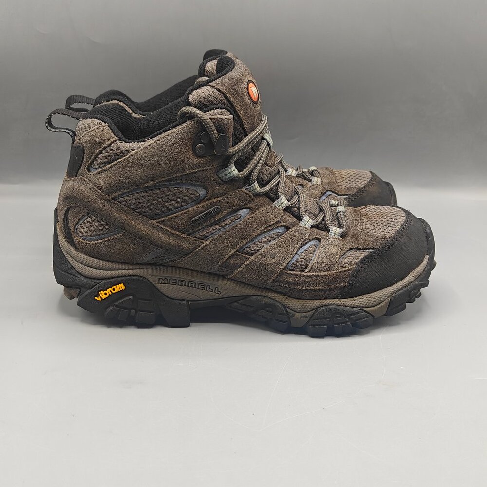 Merrell Vibram Moab 2 Mid Waterproof J06054 Hiking Boots Women's Size 8